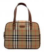 BURBERRY LONDONバーバリーロンドン）の古着「トートバッグ ノバチェック」｜ベージュ
