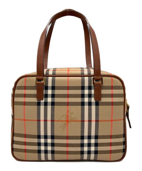 BURBERRY LONDON（バーバリーロンドン）BURBERRY LONDON (バーバリーロンドン) トートバッグ ノバチェック ベージュの古着・服飾アイテム