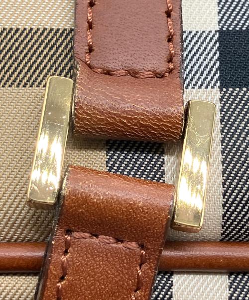 BURBERRY LONDON（バーバリーロンドン）BURBERRY LONDON (バーバリーロンドン) トートバッグ ノバチェック ベージュの古着・服飾アイテム