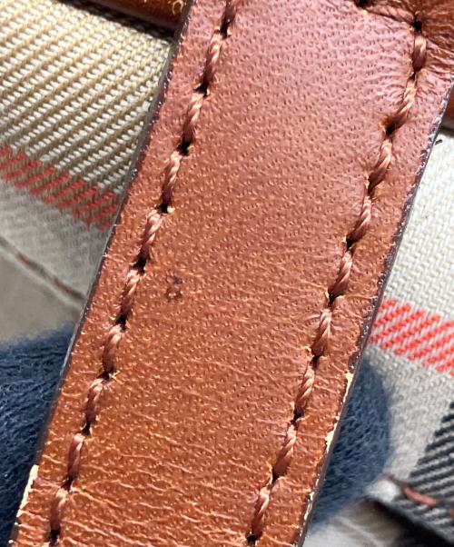 BURBERRY LONDON（バーバリーロンドン）BURBERRY LONDON (バーバリーロンドン) トートバッグ ノバチェック ベージュの古着・服飾アイテム