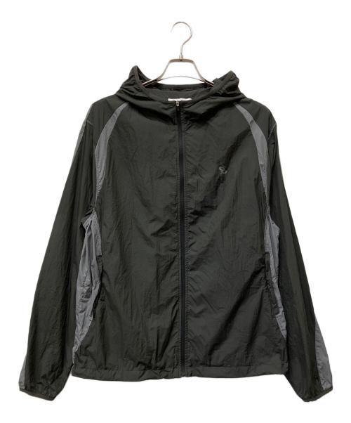 san san gear（サンサンギア）SAN SAN GEAR (サンサンギア) PANELED JACKET ブラック×グレー サイズ:3の古着・服飾アイテム
