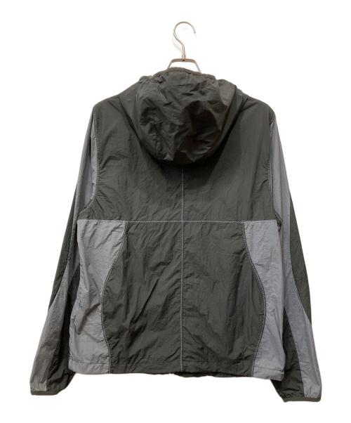 san san gear（サンサンギア）SAN SAN GEAR (サンサンギア) PANELED JACKET ブラック×グレー サイズ:3の古着・服飾アイテム