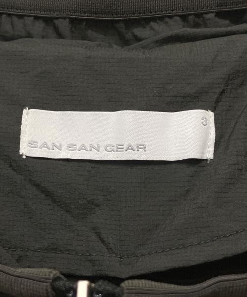 san san gear（サンサンギア）SAN SAN GEAR (サンサンギア) PANELED JACKET ブラック×グレー サイズ:3の古着・服飾アイテム