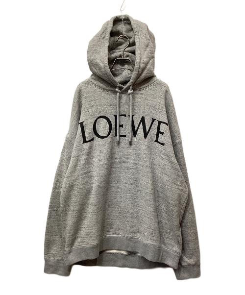 LOEWE（ロエベ）LOEWE (ロエベ) プルオーバーパーカー グレー サイズ:XLの古着・服飾アイテム