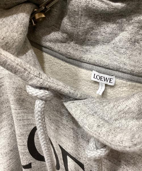 LOEWE（ロエベ）LOEWE (ロエベ) プルオーバーパーカー グレー サイズ:XLの古着・服飾アイテム