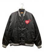 HUMAN MADEヒューマンメイド）の古着「NYLON STADIUM JACKET」｜ブラック