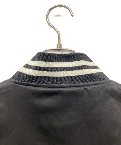 HUMAN MADE（ヒューマンメイド）HUMAN MADE (ヒューマンメイド) NYLON STADIUM JACKET ブラック サイズ:XXLの古着・服飾アイテム