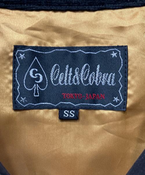 Celt and Cobra（ケルトアンド コブラ）Celt and Cobra (ケルトアンド コブラ) ライダースジャケット ブラック サイズ:SSの古着・服飾アイテム