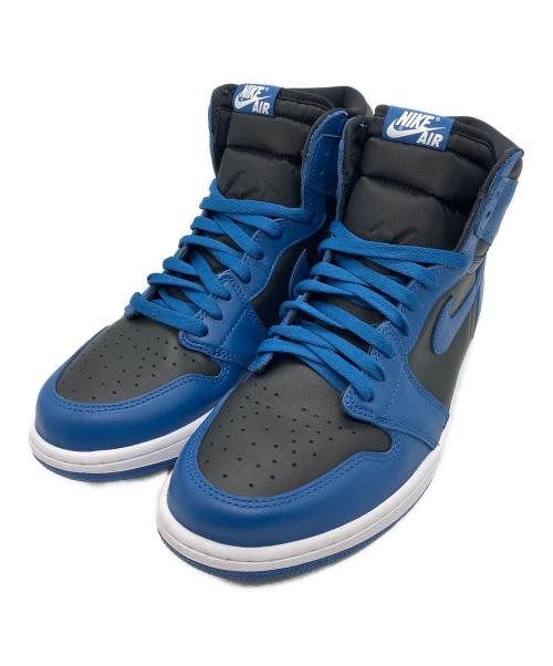 NIKE（ナイキ）NIKE (ナイキ) AIR JORDAN1 ブルー×ブラック サイズ:US11の古着・服飾アイテム