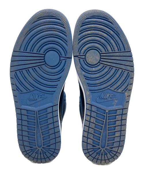NIKE（ナイキ）NIKE (ナイキ) AIR JORDAN1 ブルー×ブラック サイズ:US11の古着・服飾アイテム