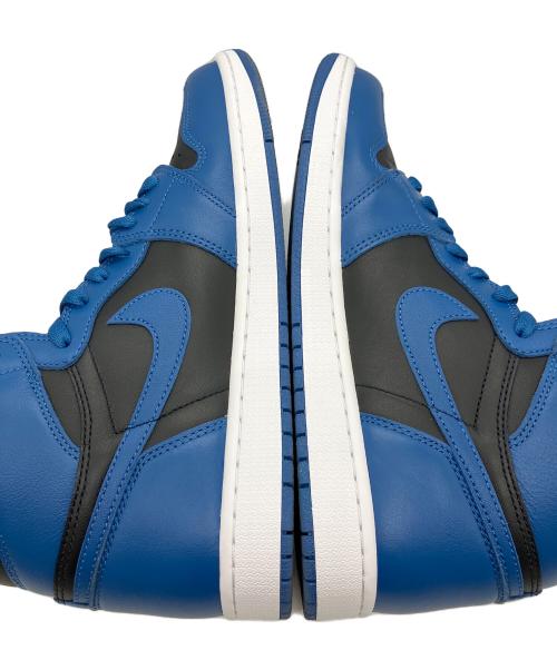 NIKE（ナイキ）NIKE (ナイキ) AIR JORDAN1 ブルー×ブラック サイズ:US11の古着・服飾アイテム