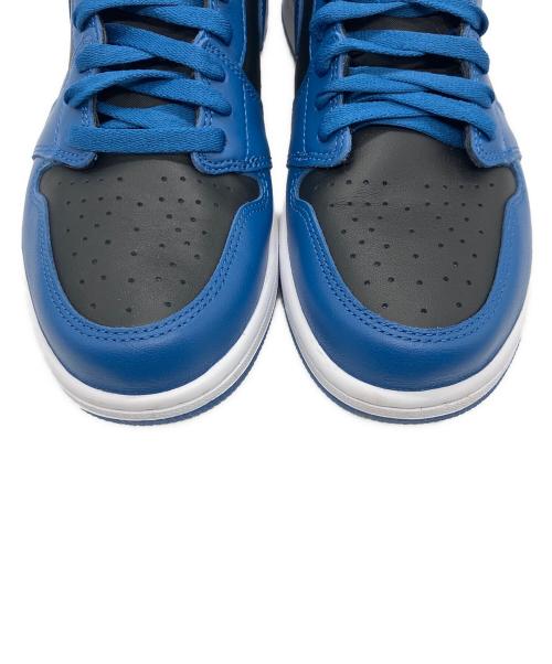 NIKE（ナイキ）NIKE (ナイキ) AIR JORDAN1 ブルー×ブラック サイズ:US11の古着・服飾アイテム