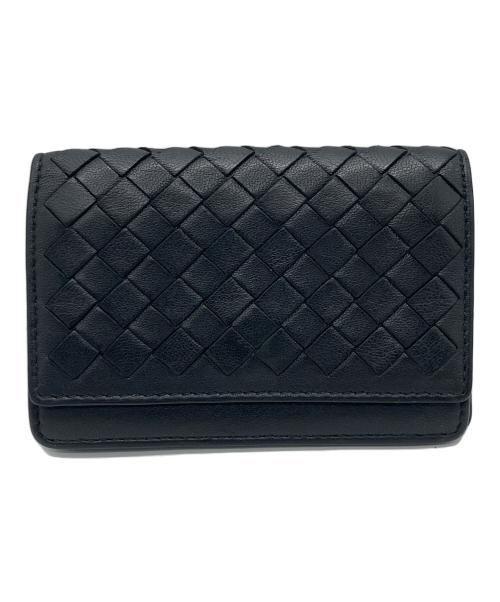 BOTTEGA VENETA（ボッテガベネタ）BOTTEGA VENETA (ボッテガベネタ) 名刺入れ ブラックの古着・服飾アイテム