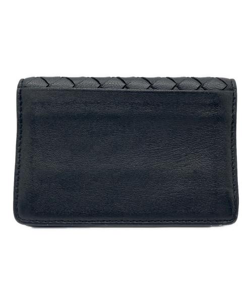 BOTTEGA VENETA（ボッテガベネタ）BOTTEGA VENETA (ボッテガベネタ) 名刺入れ ブラックの古着・服飾アイテム