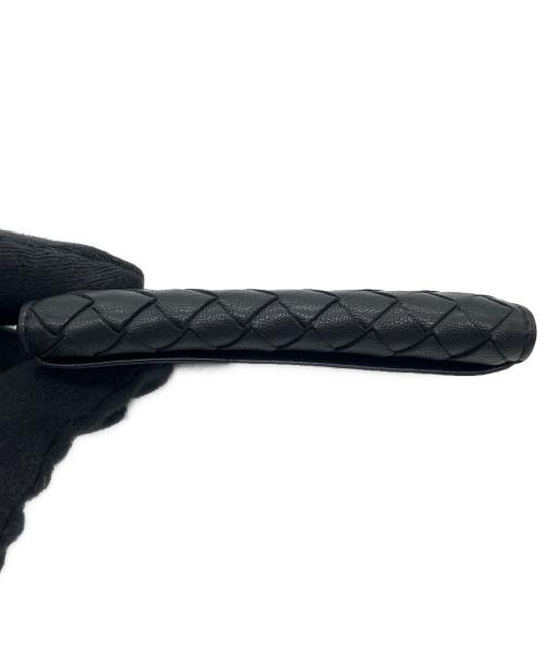 BOTTEGA VENETA（ボッテガベネタ）BOTTEGA VENETA (ボッテガベネタ) 名刺入れ ブラックの古着・服飾アイテム