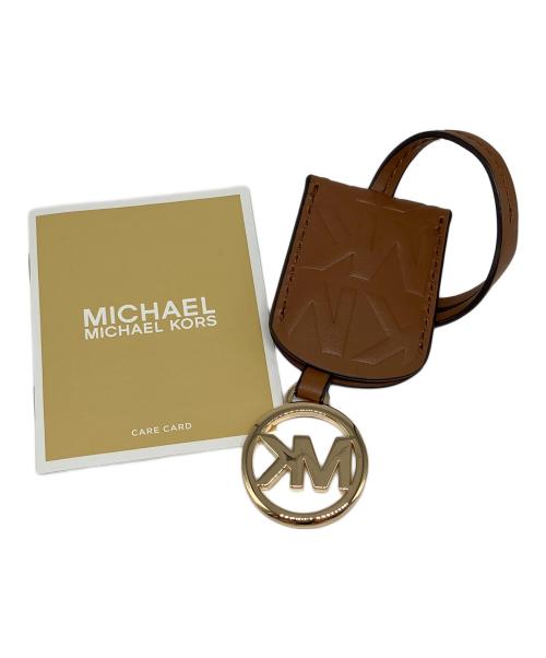 MICHAEL KORS（マイケルコース）MICHAEL KORS (マイケルコース) キャンバストートバッグ ブラウン×ベージュの古着・服飾アイテム