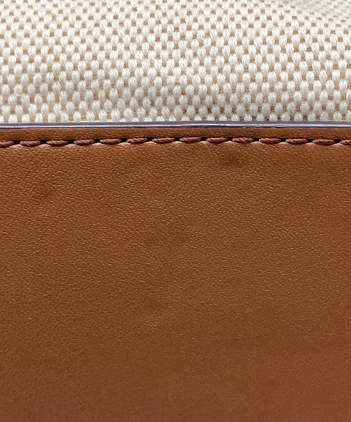 MICHAEL KORS（マイケルコース）MICHAEL KORS (マイケルコース) キャンバストートバッグ ブラウン×ベージュの古着・服飾アイテム