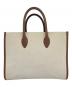 MICHAEL KORS (マイケルコース) キャンバストートバッグ ブラウン×ベージュ：10000円