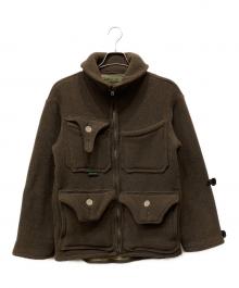 Day One Camouflage（デイワン カモフラージュ）の古着「FLEECE HUNTING JACKET」｜ブラウン