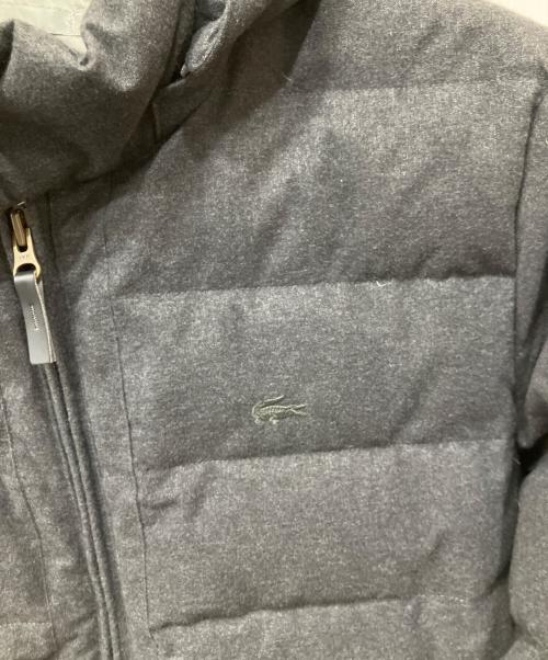 LACOSTE（ラコステ）LACOSTE (ラコステ) ダウンジャケット グレー サイズ:Sの古着・服飾アイテム