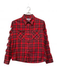 OFFWHITE（オフホワイト）の古着「長袖シャツ」｜レッド