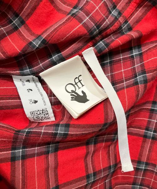 OFFWHITE（オフホワイト）OFFWHITE (オフホワイト) 長袖シャツ レッド サイズ:Lの古着・服飾アイテム