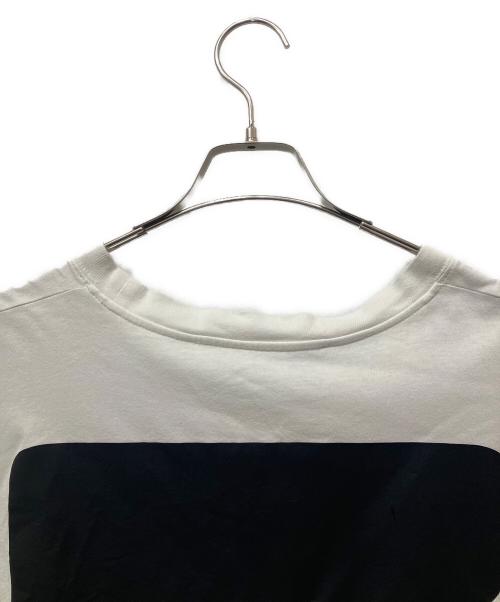 OFFWHITE（オフホワイト）OFFWHITE (オフホワイト) 半袖カットソー ホワイト サイズ:Lの古着・服飾アイテム
