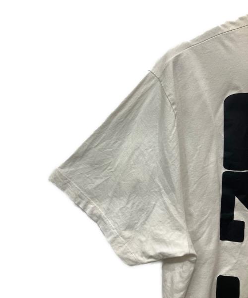 OFFWHITE（オフホワイト）OFFWHITE (オフホワイト) 半袖カットソー ホワイト サイズ:Lの古着・服飾アイテム