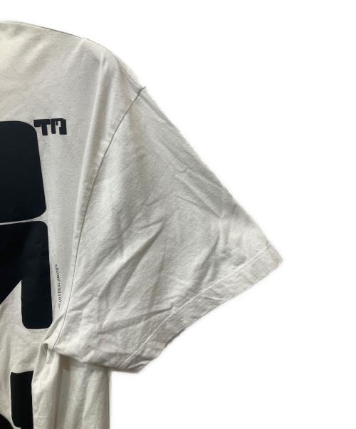 OFFWHITE（オフホワイト）OFFWHITE (オフホワイト) 半袖カットソー ホワイト サイズ:Lの古着・服飾アイテム