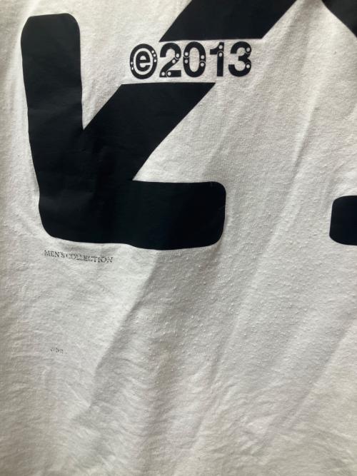 OFFWHITE（オフホワイト）OFFWHITE (オフホワイト) 半袖カットソー ホワイト サイズ:Lの古着・服飾アイテム
