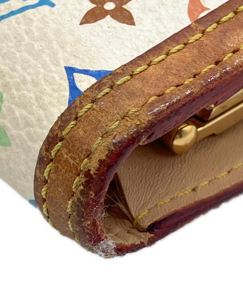 LOUIS VUITTON（ルイ ヴィトン）LOUIS VUITTON (ルイ ヴィトン) モノグラム・マルチカラー　アジェンダPM ホワイトの古着・服飾アイテム