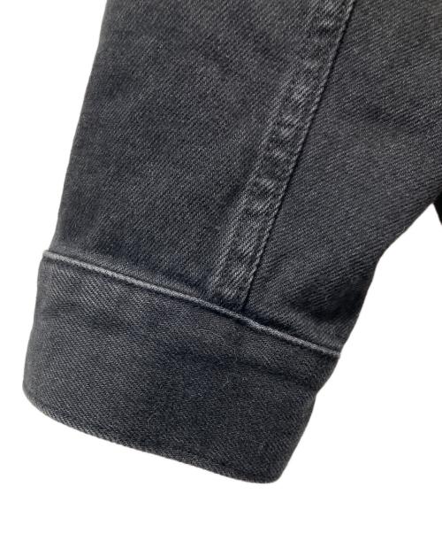 Calvin Klein Jeans（カルバンクラインジーンズ）Calvin Klein Jeans (カルバンクラインジーンズ) デニムジャケット ブラック サイズ:Mの古着・服飾アイテム