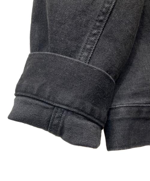 Calvin Klein Jeans（カルバンクラインジーンズ）Calvin Klein Jeans (カルバンクラインジーンズ) デニムジャケット ブラック サイズ:Mの古着・服飾アイテム