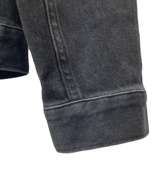 Calvin Klein Jeans（カルバンクラインジーンズ）Calvin Klein Jeans (カルバンクラインジーンズ) デニムジャケット ブラック サイズ:Mの古着・服飾アイテム