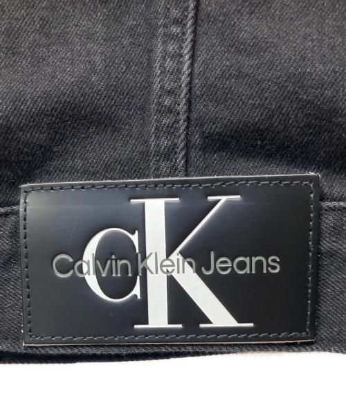 Calvin Klein Jeans（カルバンクラインジーンズ）Calvin Klein Jeans (カルバンクラインジーンズ) デニムジャケット ブラック サイズ:Mの古着・服飾アイテム