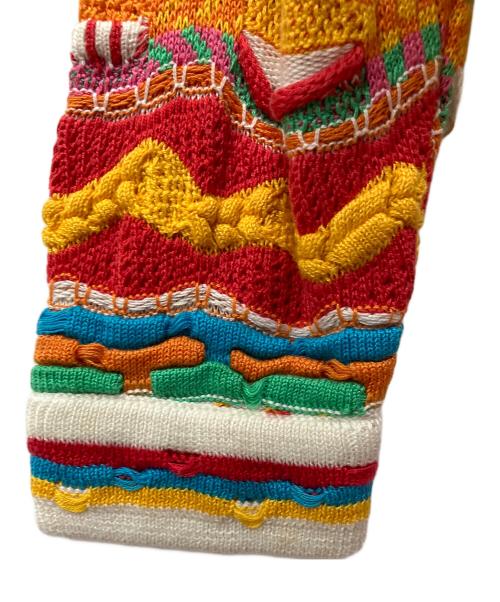 Coogi（クージー）Coogi (クージー) 3Dニットカーディガン マルチカラー サイズ:Mの古着・服飾アイテム