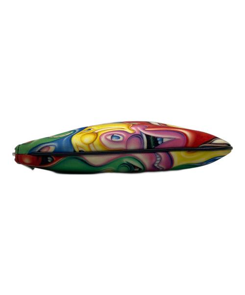 Dior（ディオール）Dior (ディオール) KENNY SCHARF (ケニー・シャーフ) クラッチバッグ マルチカラーの古着・服飾アイテム