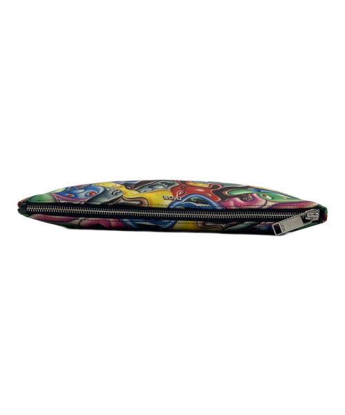 Dior（ディオール）Dior (ディオール) KENNY SCHARF (ケニー・シャーフ) クラッチバッグ マルチカラーの古着・服飾アイテム