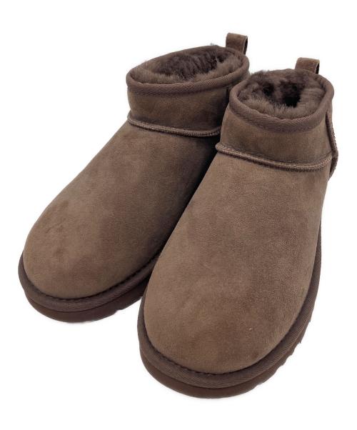 UGG（アグ）UGG (アグ) Classic Ultra Mini ブラウン サイズ:USA8の古着・服飾アイテム