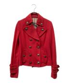 BURBERRY BLUE LABELバーバリー ブルー レーベル）の古着「ジャケット」｜レッド