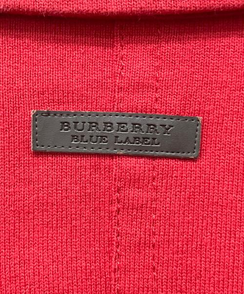 BURBERRY BLUE LABEL（バーバリー ブルー レーベル）BURBERRY BLUE LABEL (バーバリー ブルー レーベル) ジャケット レッド サイズ:38の古着・服飾アイテム