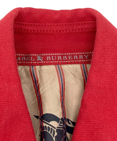 BURBERRY BLUE LABEL（バーバリー ブルー レーベル）BURBERRY BLUE LABEL (バーバリー ブルー レーベル) ジャケット レッド サイズ:38の古着・服飾アイテム