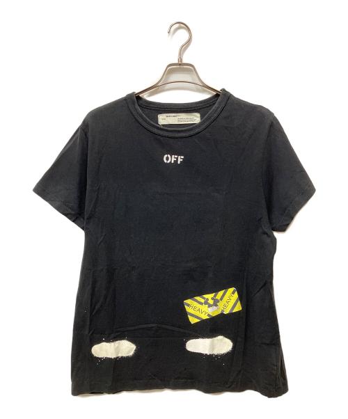 OFFWHITE（オフホワイト）OFFWHITE (オフホワイト) 17SS DIAG SPRAY Tee ブラック サイズ:Sの古着・服飾アイテム