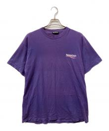 BALENCIAGA（バレンシアガ）の古着「半袖カットソー」｜パープル