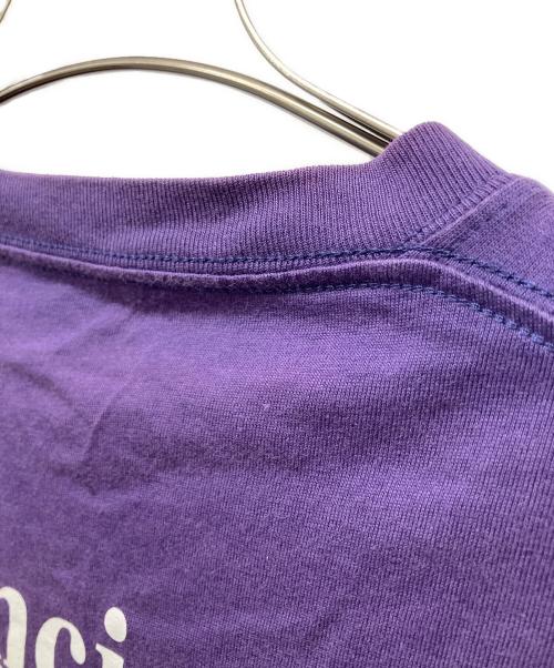 BALENCIAGA（バレンシアガ）BALENCIAGA (バレンシアガ) 半袖カットソー パープル サイズ:Mの古着・服飾アイテム