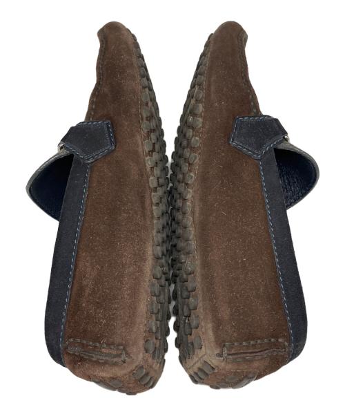 LOUIS VUITTON（ルイ ヴィトン）LOUIS VUITTON (ルイ ヴィトン) ホッケンハイム・ライン グレー×ブラウン サイズ:8の古着・服飾アイテム