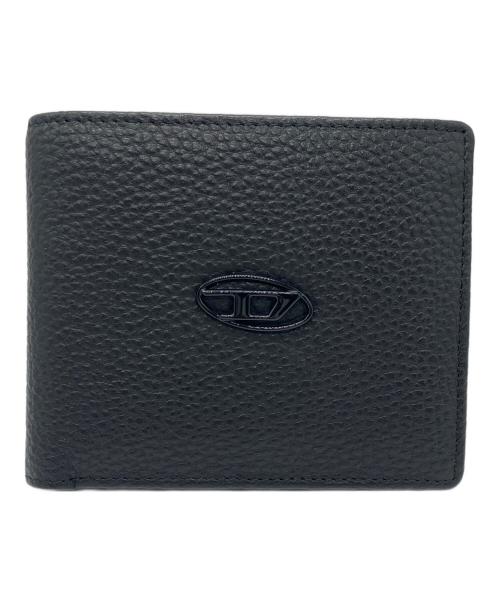 DIESEL（ディーゼル）DIESEL (ディーゼル) 2つ折り財布 ブラック サイズ:ONLY ONE SIZEの古着・服飾アイテム