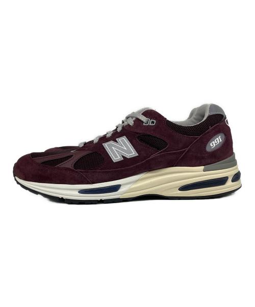 NEW BALANCE（ニューバランス）NEW BALANCE (ニューバランス) 991V2 ボルドー サイズ:USA10Dの古着・服飾アイテム