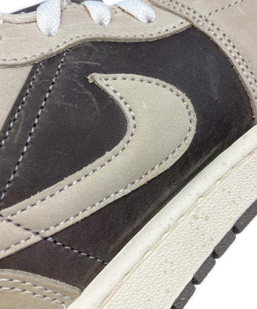 NIKE（ナイキ）NIKE (ナイキ) AIR JORDAN1 LOW ベージュ×ブラウン サイズ:US11.5の古着・服飾アイテム