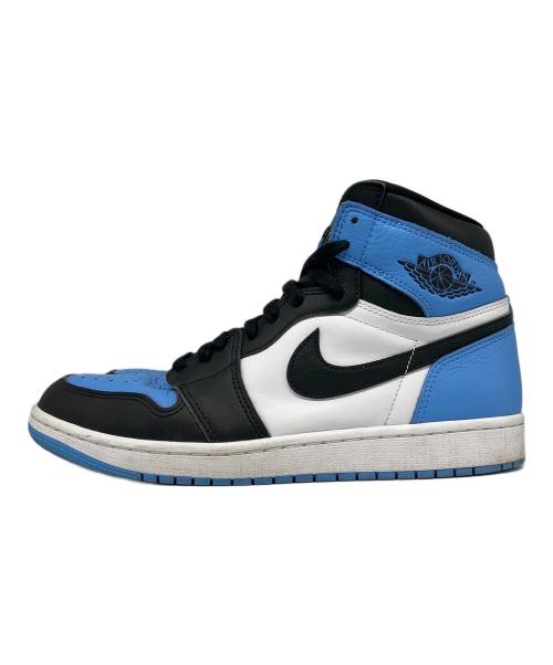 NIKE（ナイキ）NIKE (ナイキ) AIR JORDAN1　RETORO HIGH OG ブルー サイズ:US9の古着・服飾アイテム